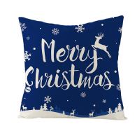 FENZA Custom Christmas Pillow Covers for Family, Linen Double Side Pri