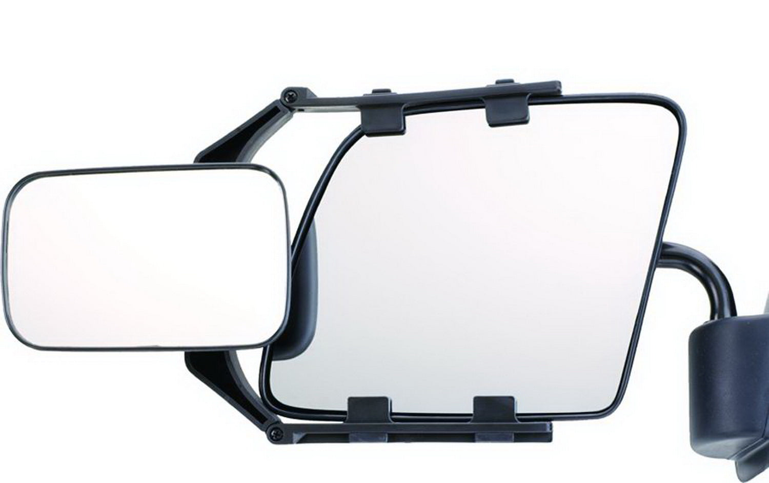 ADJUSTABLE CLIP-ON TOWING MIRROR