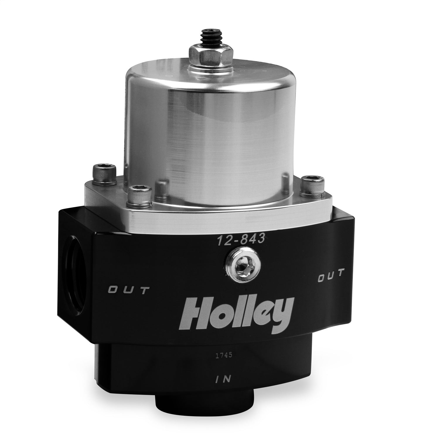 Holley Performance 12-843 HP Billet Fuel Pressure Regulator