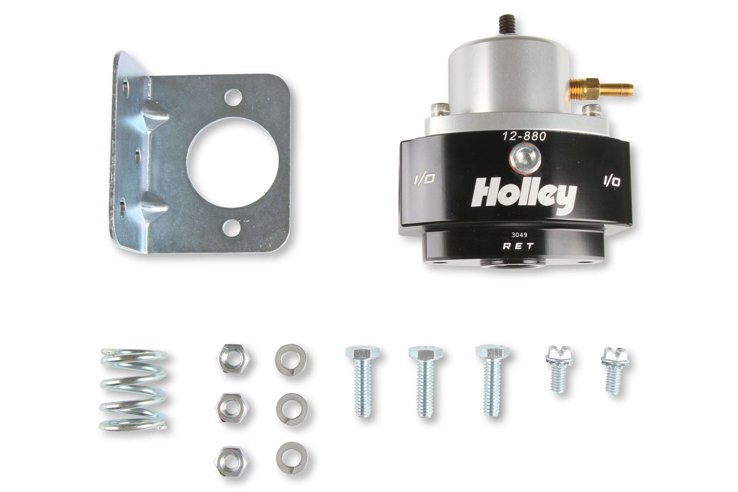 Holley Performance 12-880 Adjustable Billet By-Pass Fuel Regulator