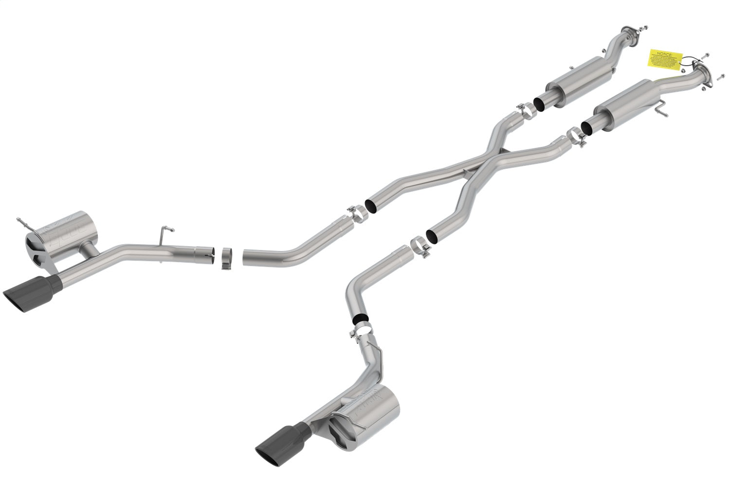 Borla 140792BC ATAK Cat-Back Exhaust System Fits 18-21 Durango