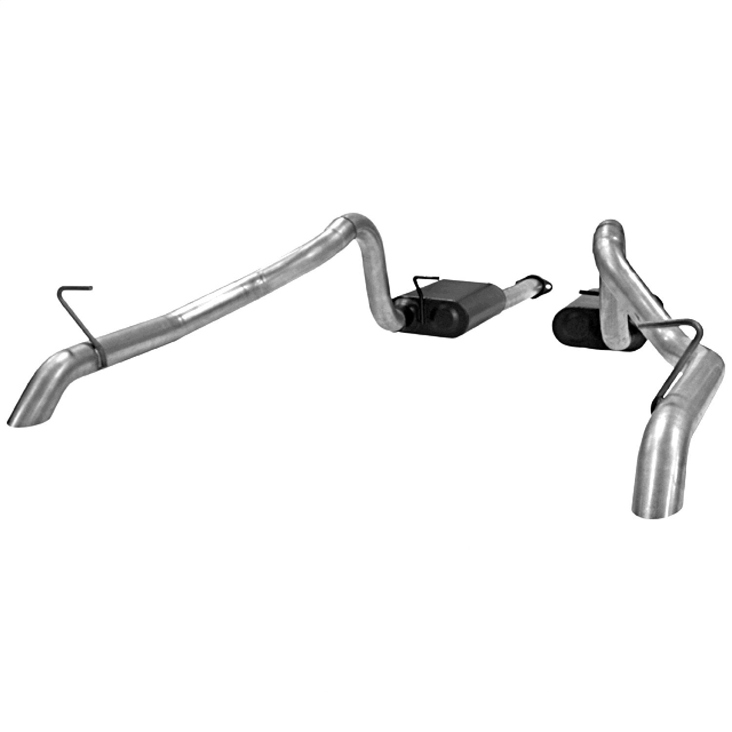 Flowmaster 17116 American Thunder Cat Back Exhaust System Fits 87-93 Mustang