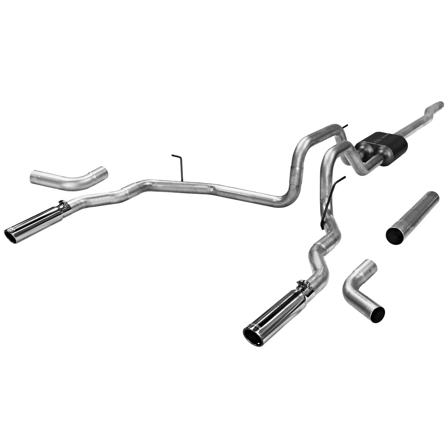 Flowmaster 17417 American Thunder Cat Back Exhaust System Fits F-150 Mark LT