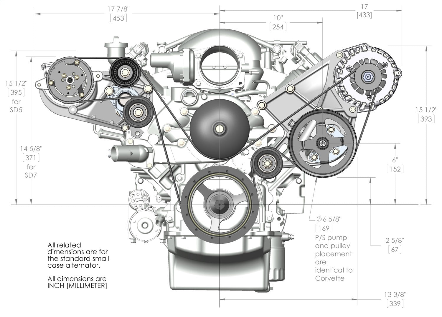 Holley Performance 20-132 Accessory Drive Bracket