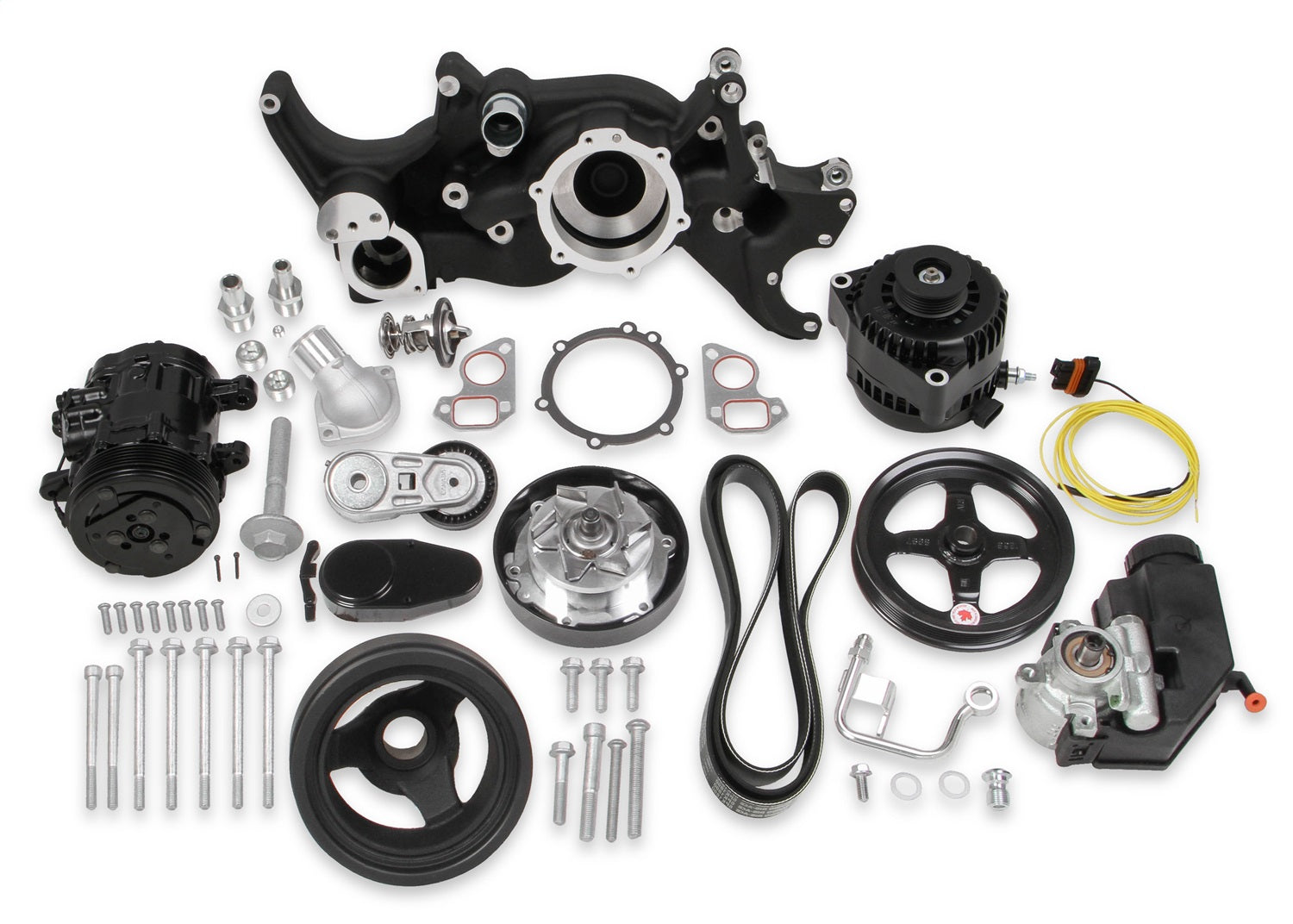 Holley Performance 20-185BK Accessory Drive System Kit