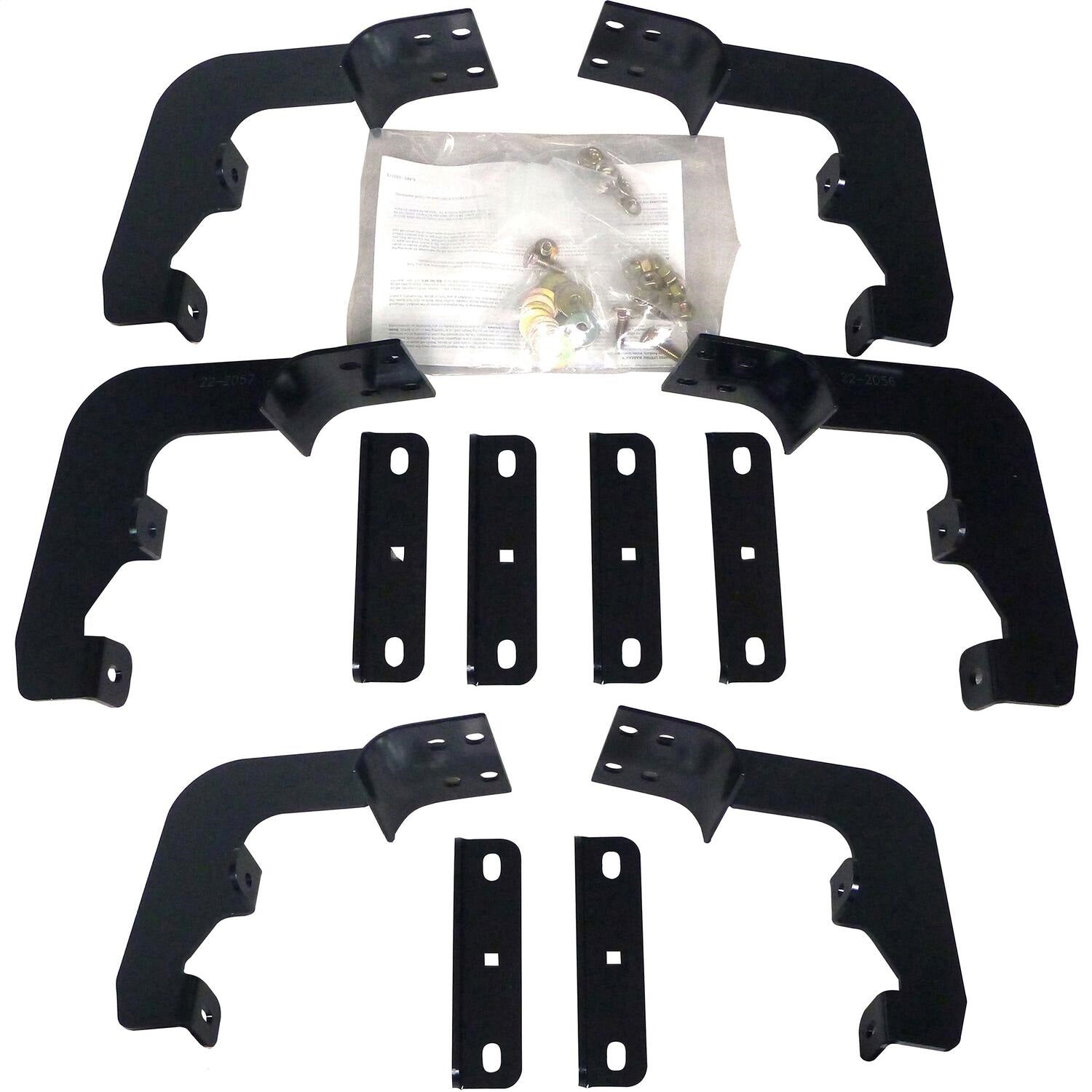 Westin 22-2075 Premier Oval Nerf Step Bar Mount Kit Fits 15-22 Canyon Colorado