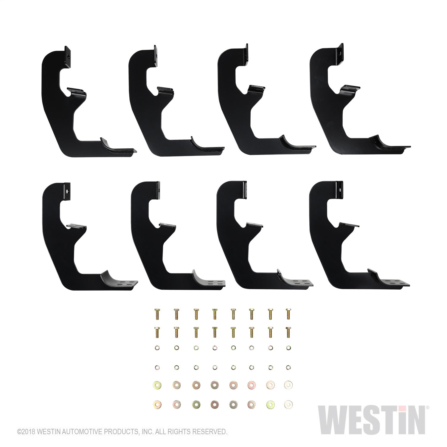 Westin 22-2255 Premier Oval Nerf Step Bar Mount Kit