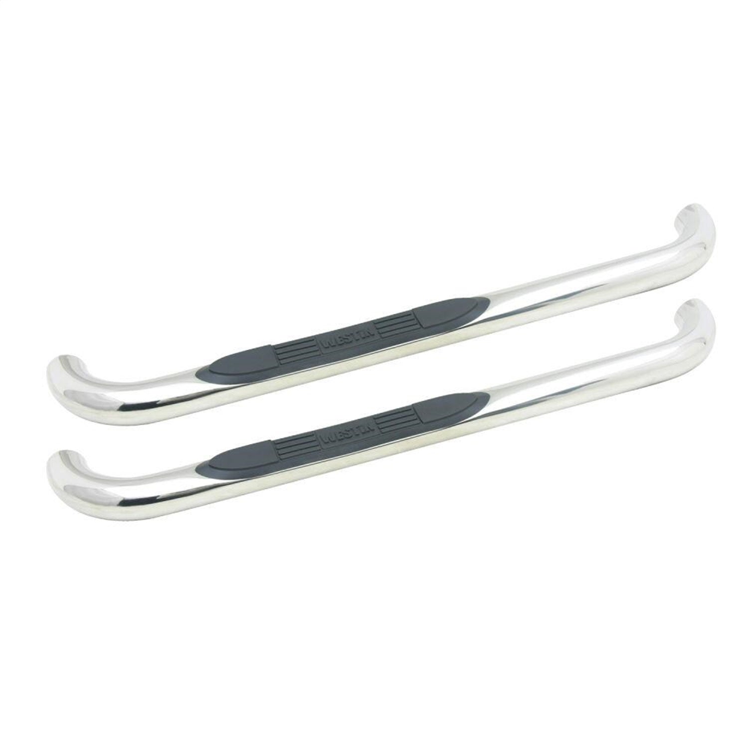 Westin 23-1100 E-Series 3 Round Nerf Step Bars Fits F-150 F-150 Heritage F-250