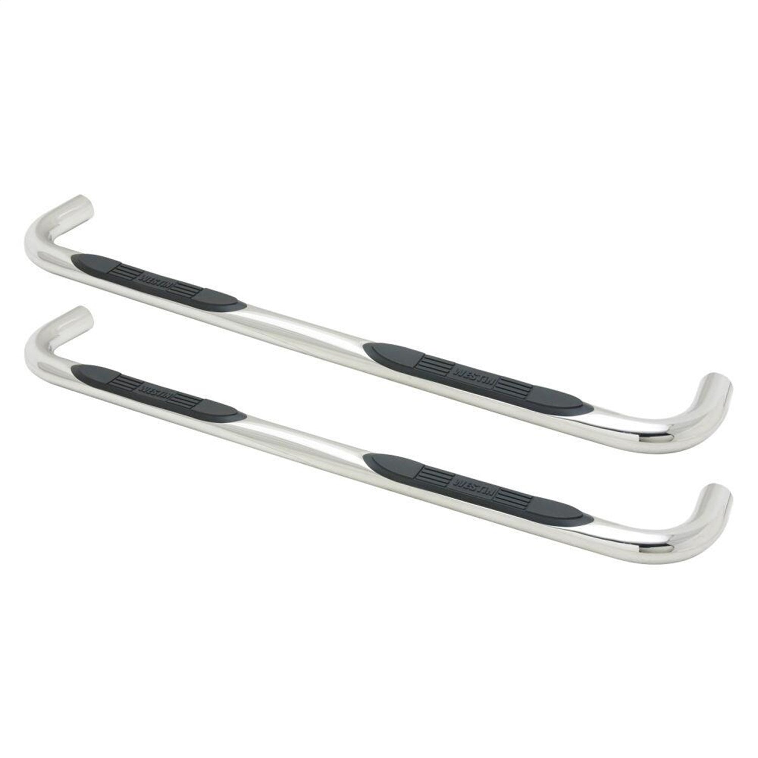 Westin 23-1430 E-Series 3 Round Nerf Step Bars Fits F-150 F-150 Heritage F-250