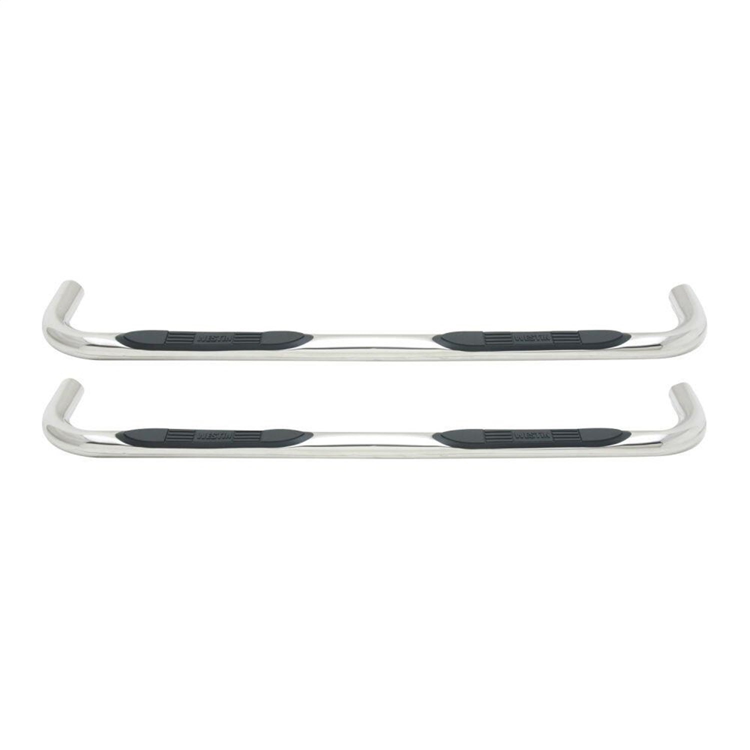 Westin 23-1430 E-Series 3 Round Nerf Step Bars Fits F-150 F-150 Heritage F-250