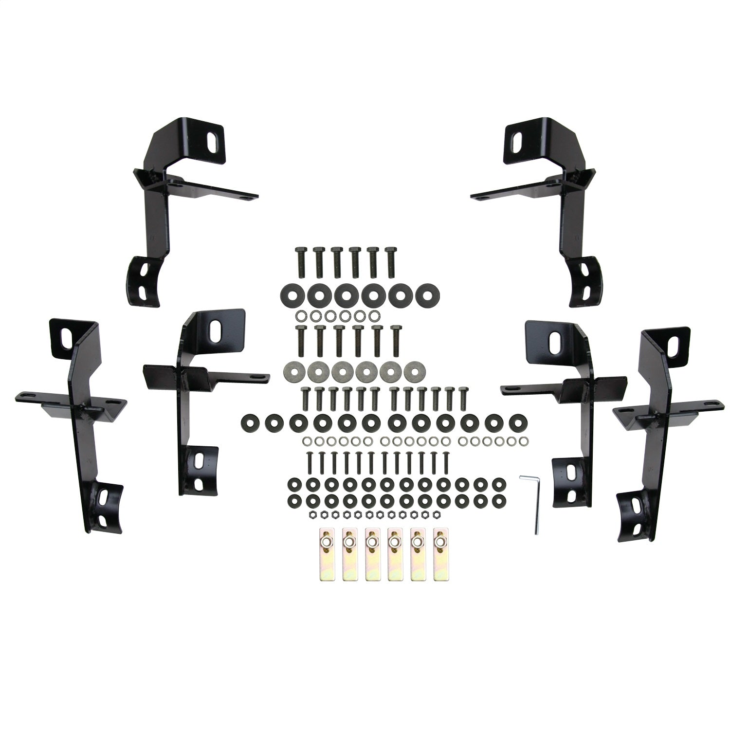 Westin 23-3295 E-Series 3 Round Nerf Step Bars Fits 07-18 Wrangler (JK)