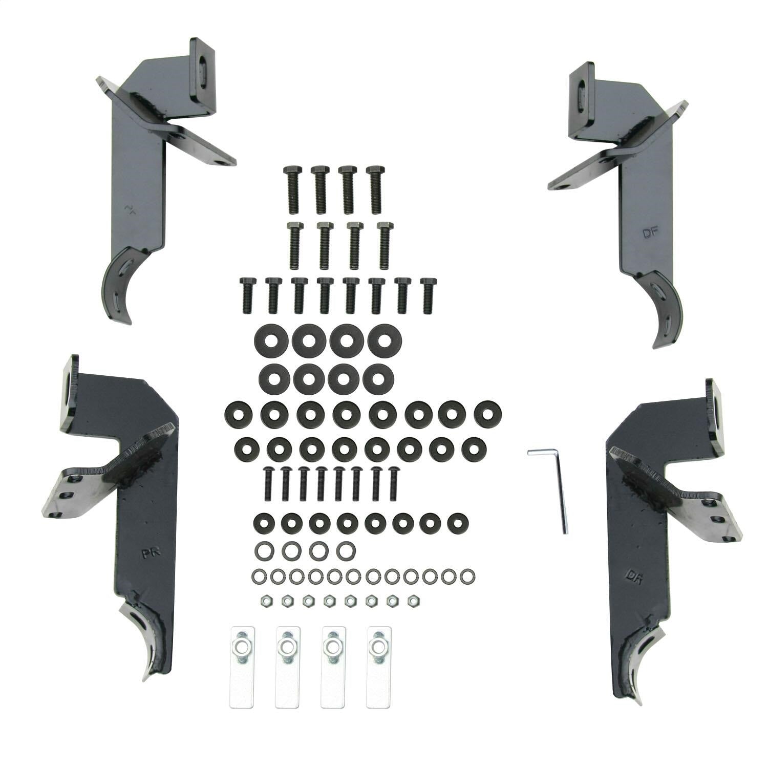 Westin 23-3315 E-Series 3 Round Nerf Step Bars Fits 07-18 Wrangler (JK)