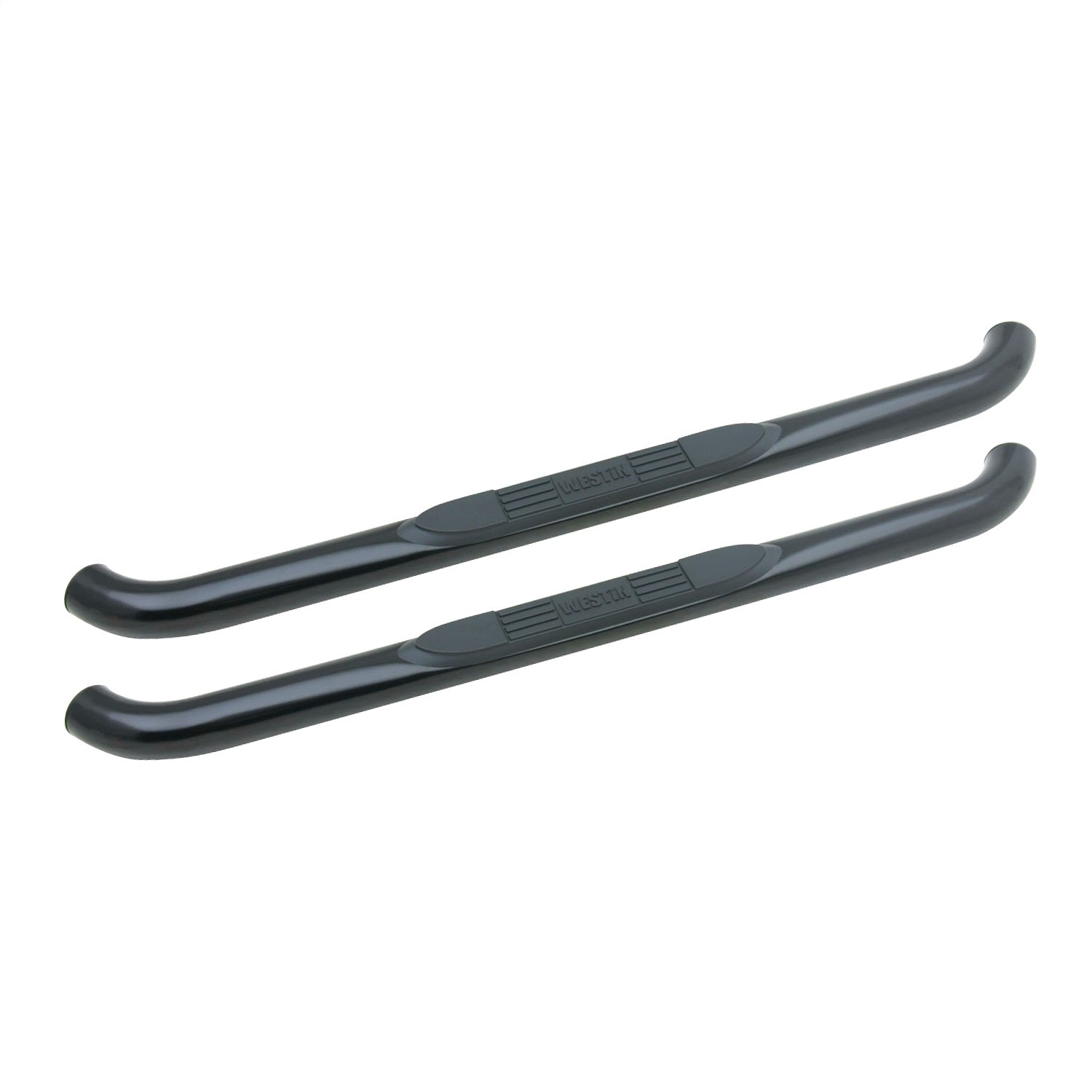 Westin 23-3315 E-Series 3 Round Nerf Step Bars Fits 07-18 Wrangler (JK)