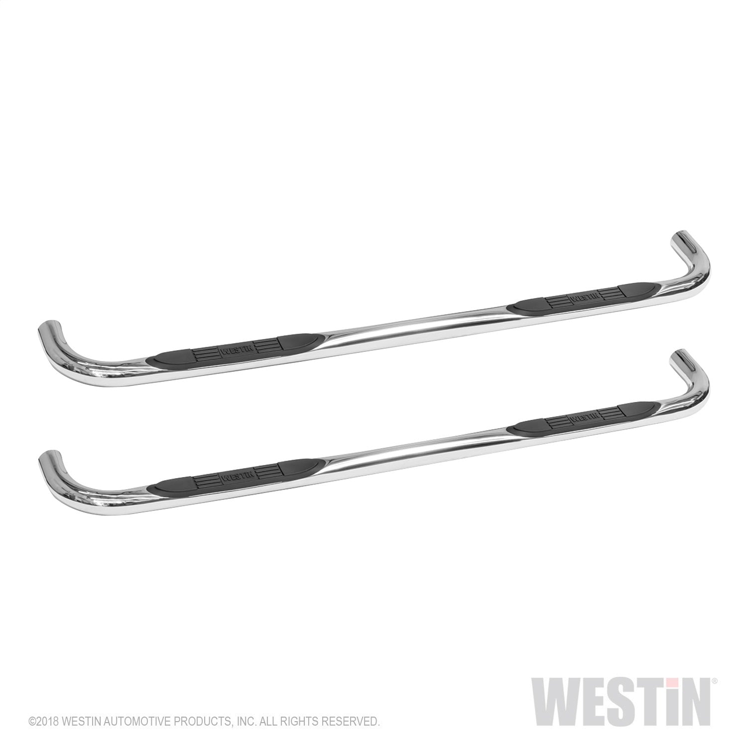 Westin 23-4080 E-Series 3 Round Nerf Step Bars Fits 19-22 1500