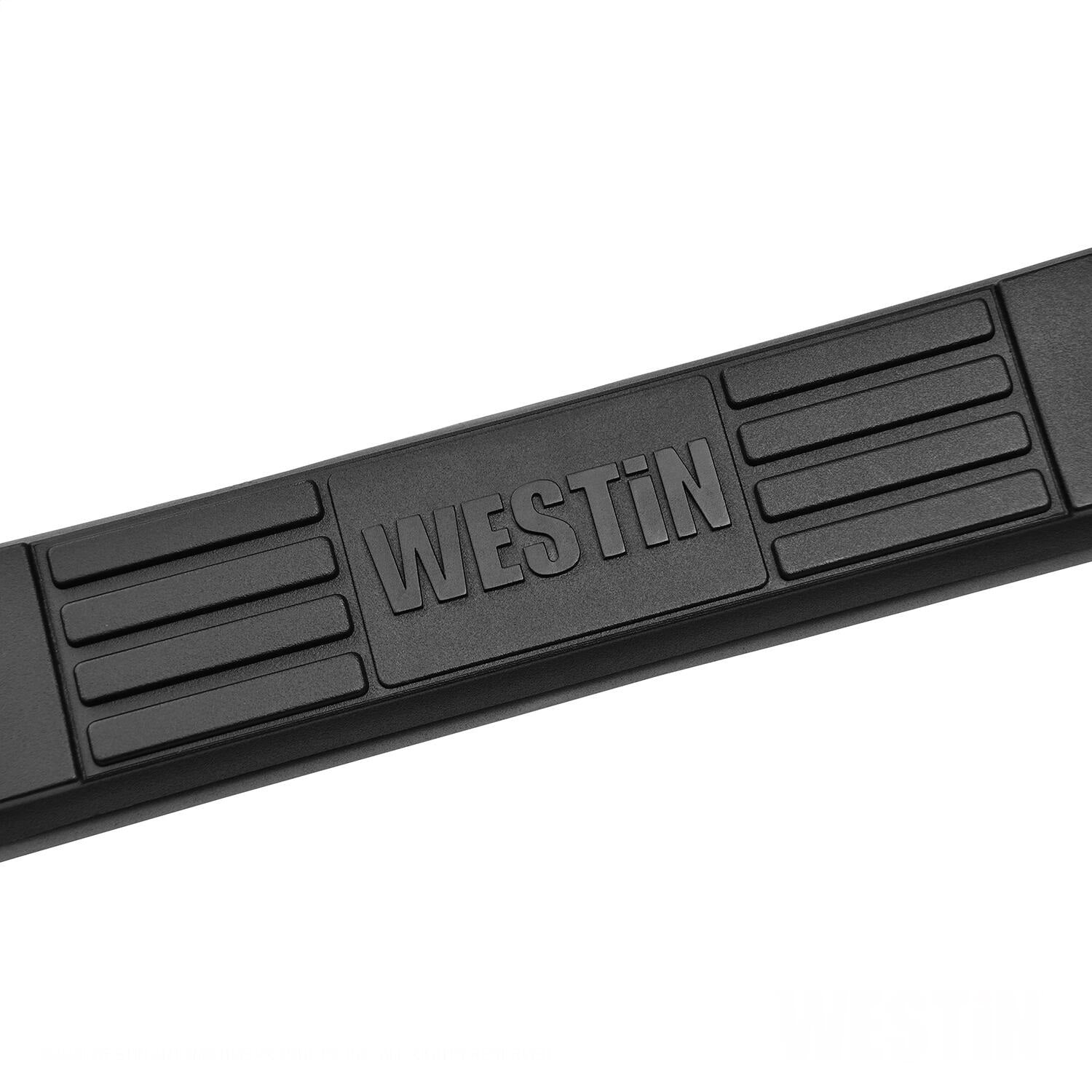 Westin 23-4115 E-Series 3 Round Nerf Step Bars Fits Sierra 1500 Silverado 1500