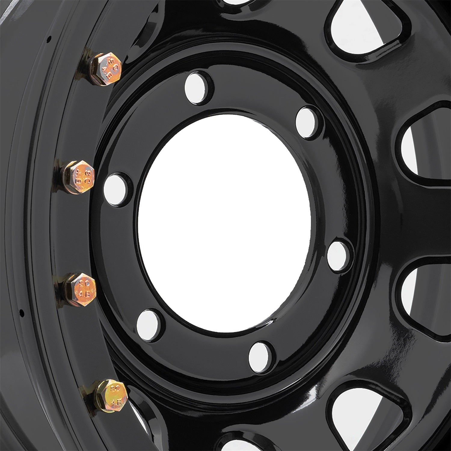 Pro Comp Wheels 252-5183F Rock Crawler Series 252 Black D-Window Wheel