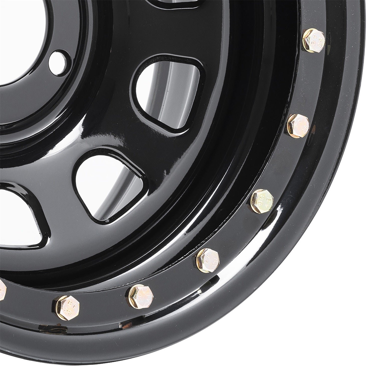 Pro Comp Wheels 252-5866 Rock Crawler Series 252 Black D-Window Wheel