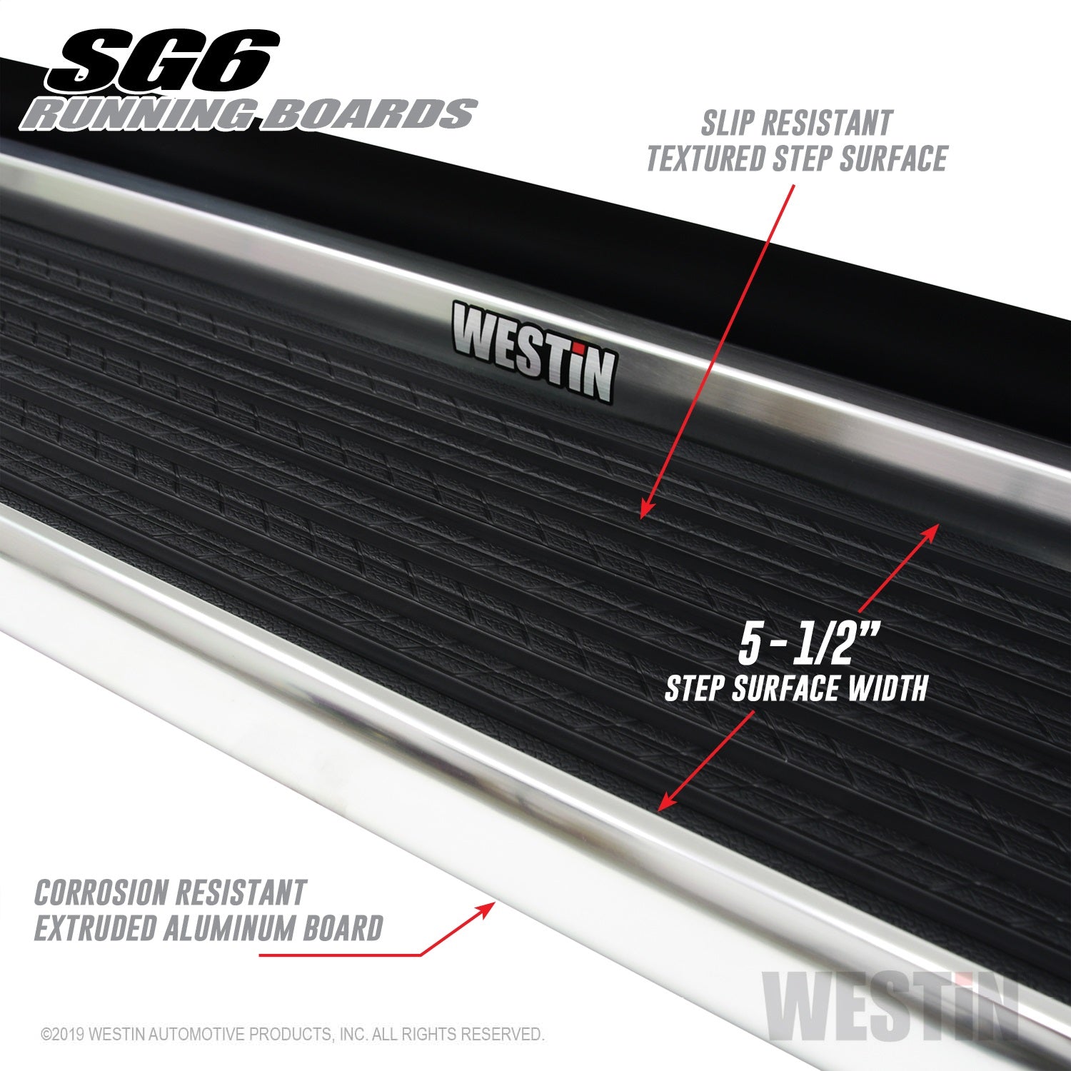 Westin 27-64720 SG6 Running Boards