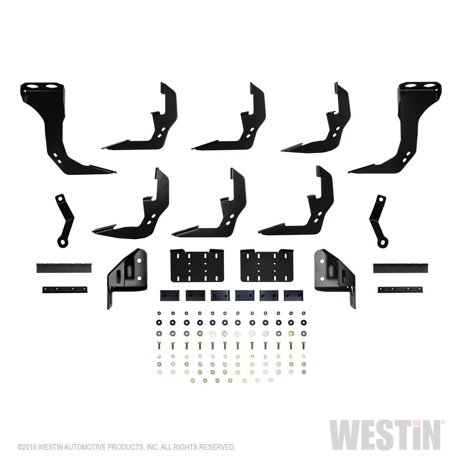 Westin 28-534685 R5 Modular Wheel to Wheel Nerf Step Bars