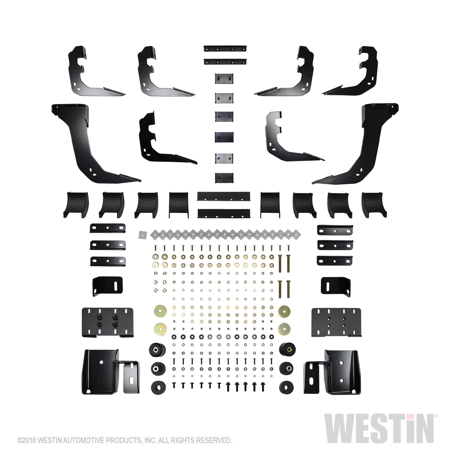 Westin 28-534700 R5 Modular Wheel to Wheel Nerf Step Bars Fits 19-22 1500