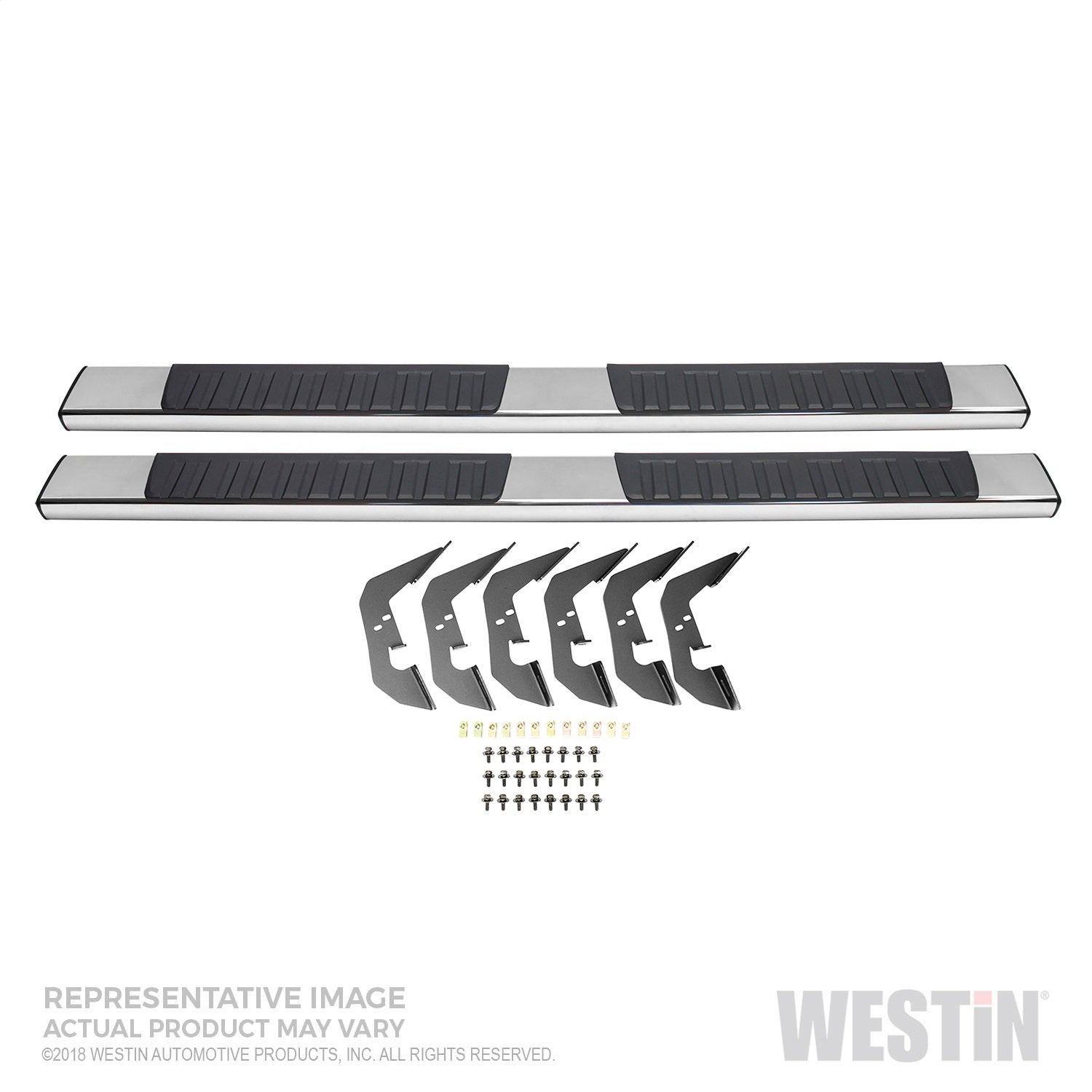 Westin 28-71090 R7 Nerf Step Bars Fits F-150 F-250 Super Duty F-350 Super Duty