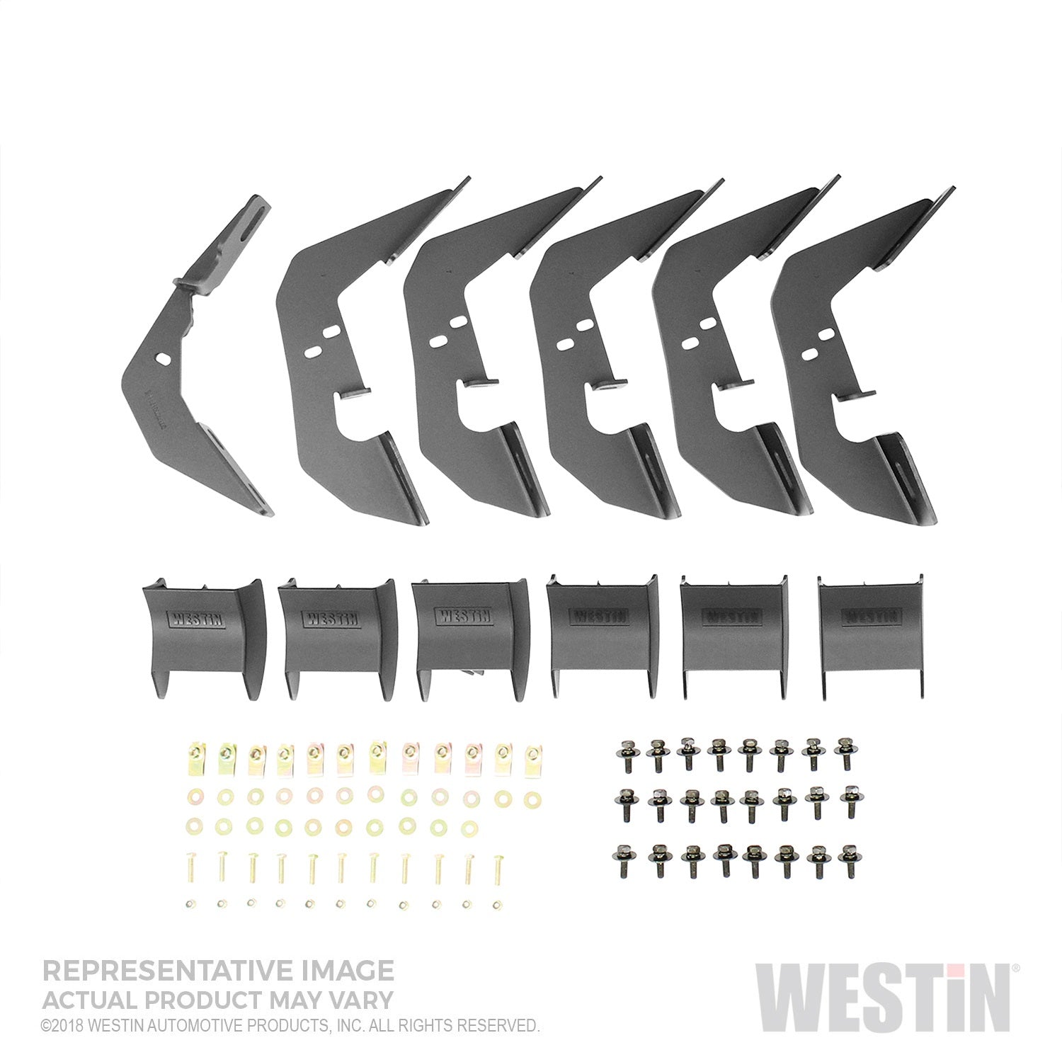 Westin 28-71090 R7 Nerf Step Bars Fits F-150 F-250 Super Duty F-350 Super Duty