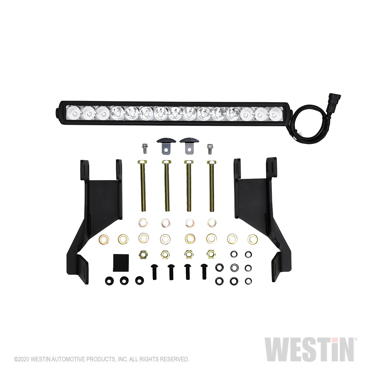 Westin 32-4025L Ultimate LED Bull Bar Fits 19-22 2500 3500