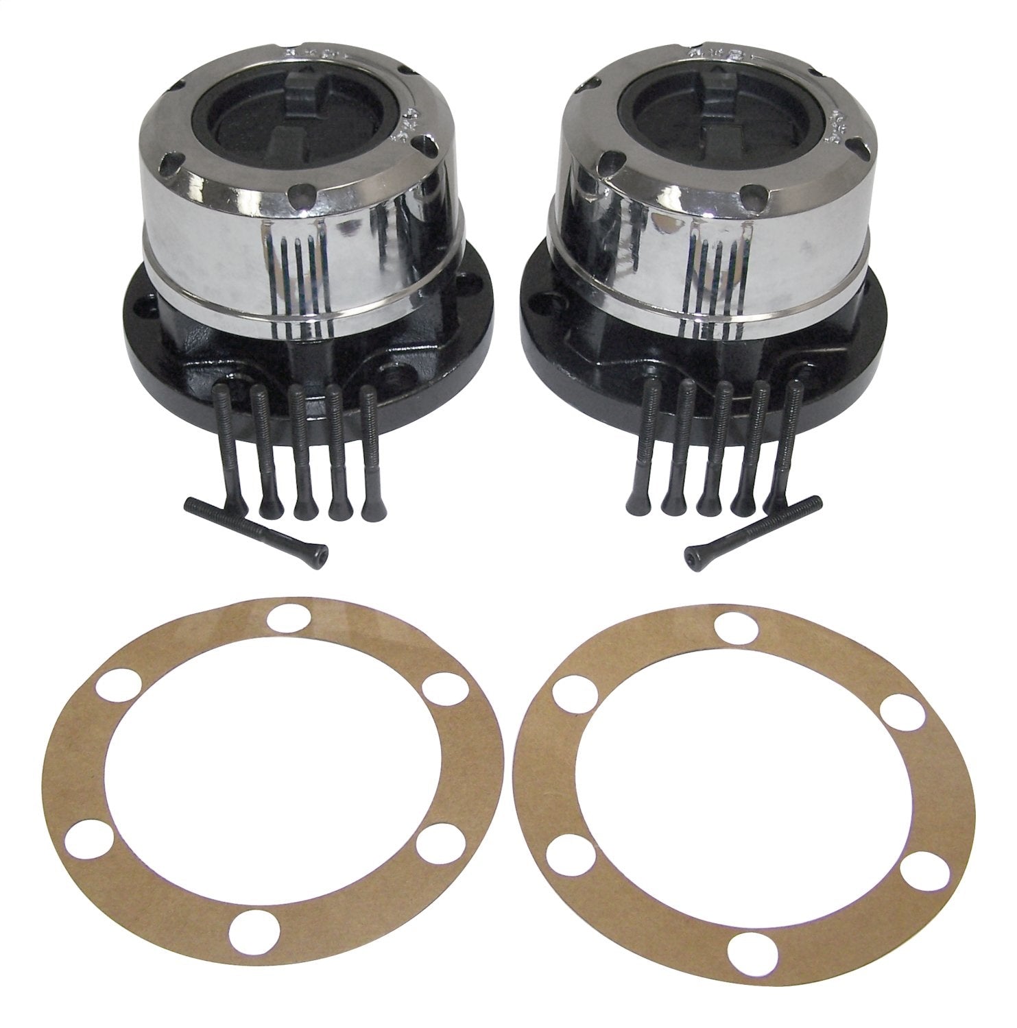 Crown Automotive 400502 Manual Locking Hub Set Fits 72-86 CJ5 CJ6 CJ7 Scrambler