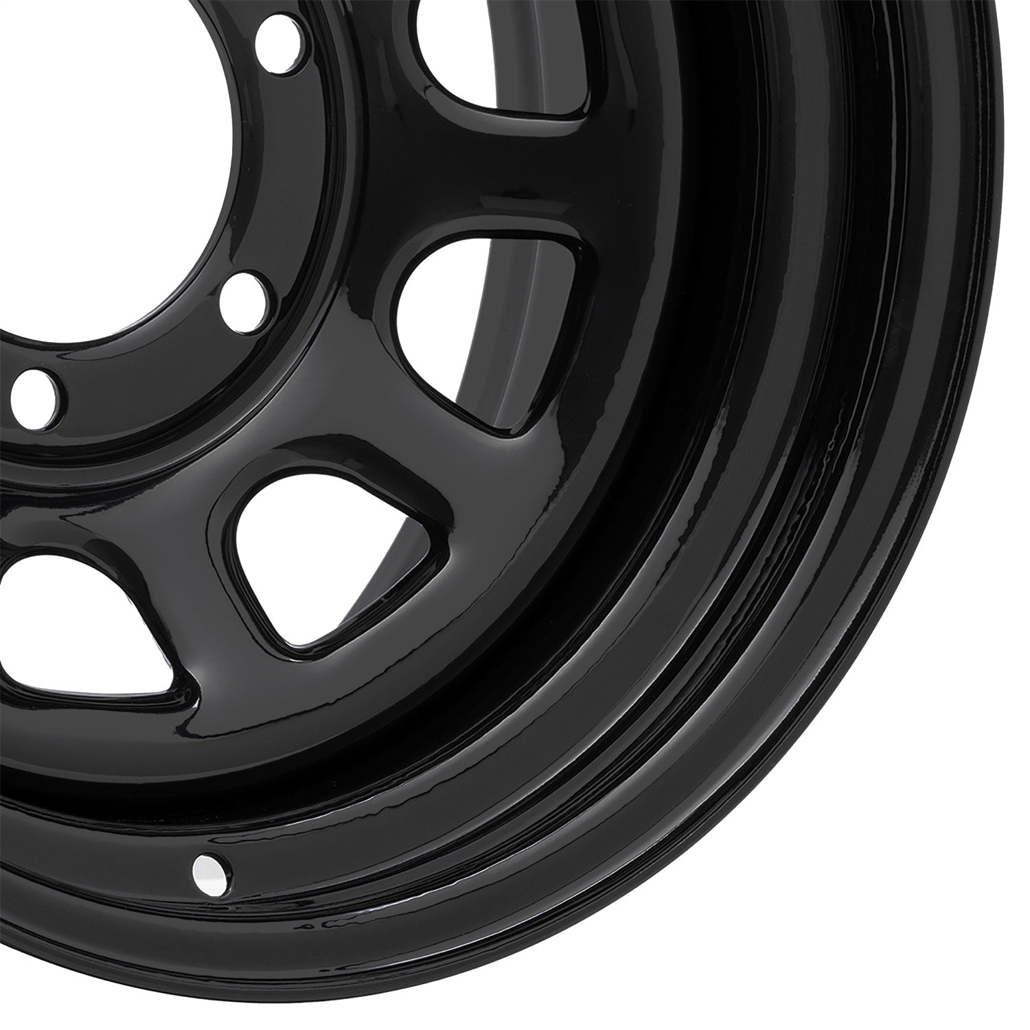 Pro Comp Wheels 51-5183F Rock Crawler Series 51 Black Wheel