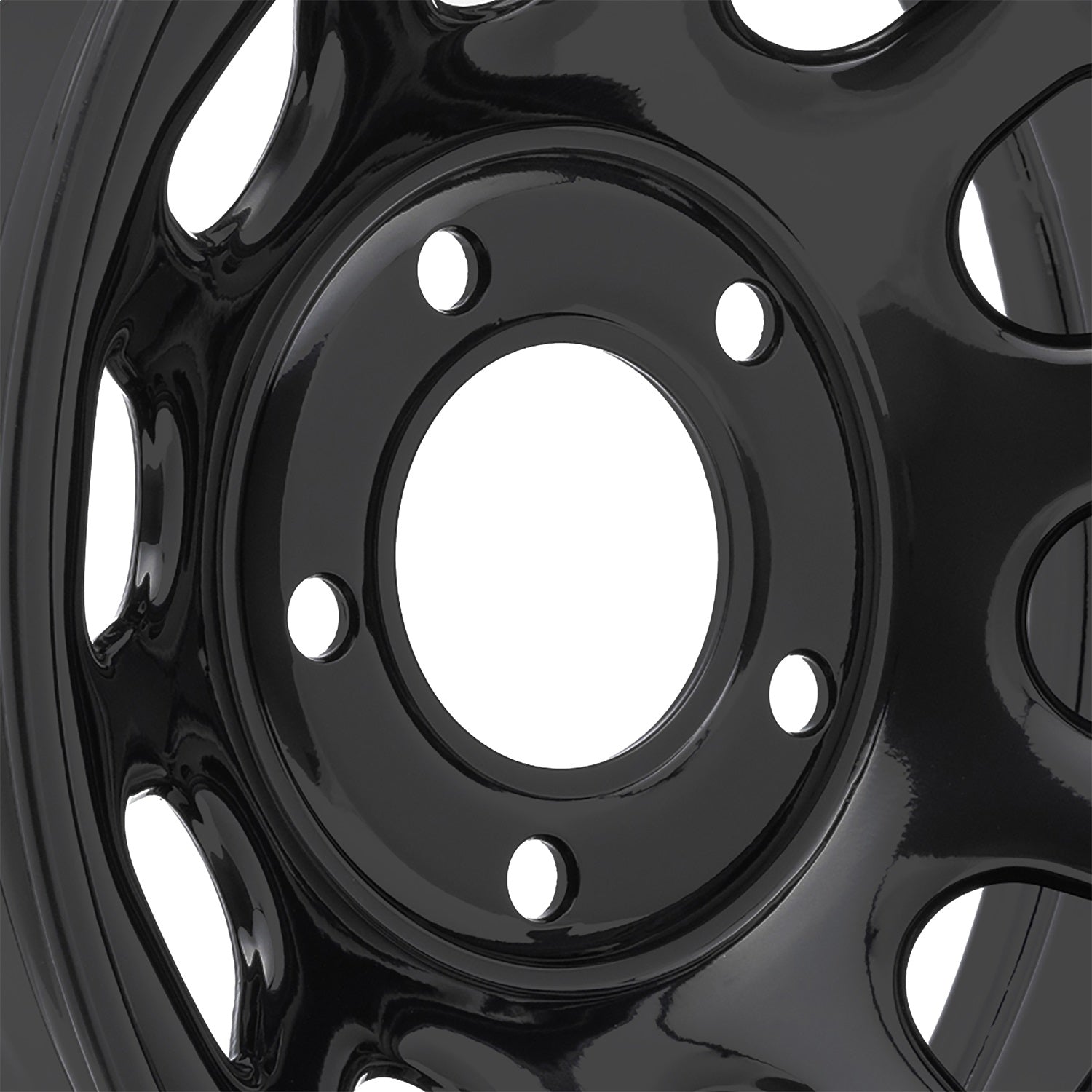 Pro Comp Wheels 51-5185F Rock Crawler Series 51 Black Wheel