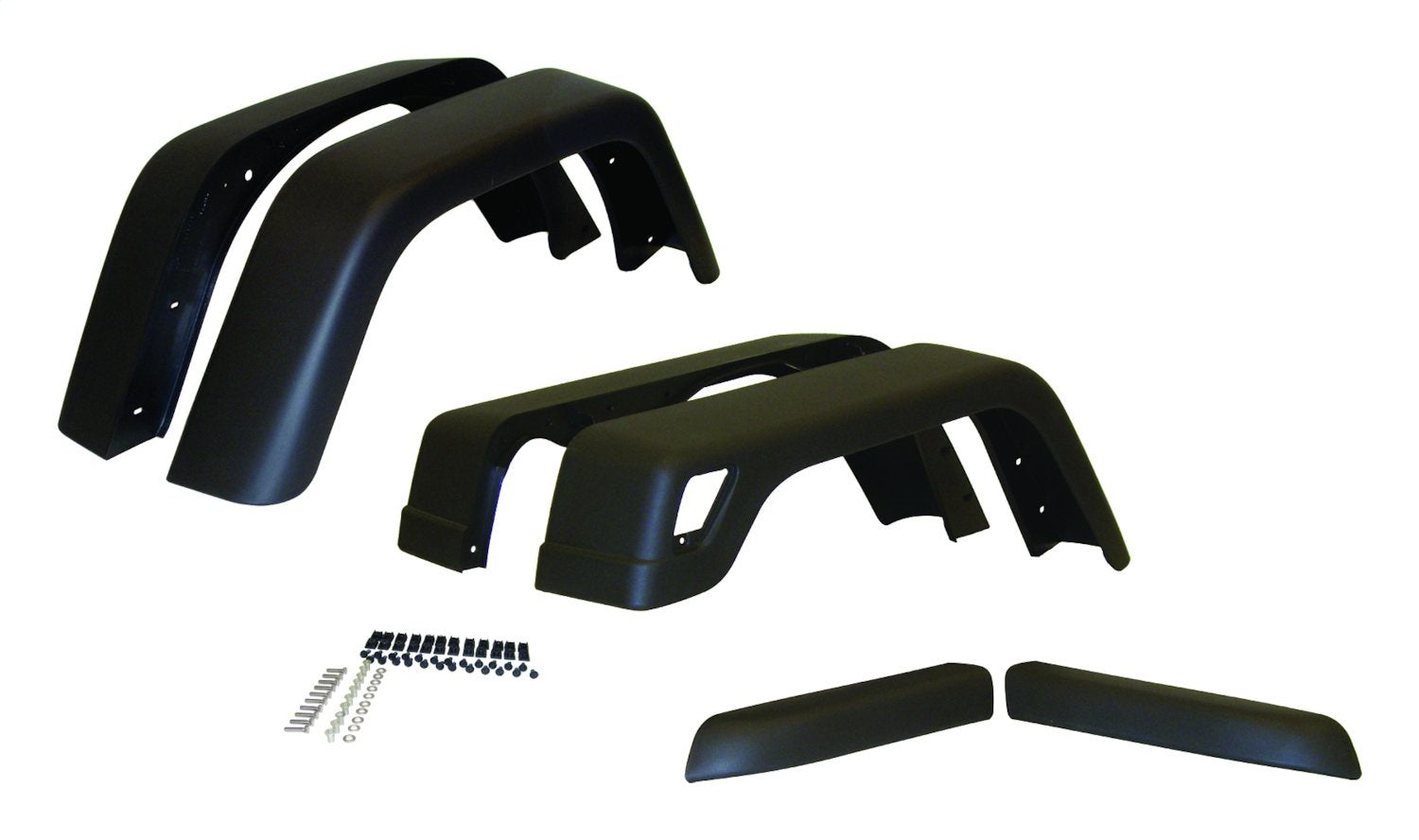 Crown Automotive 55254918K76 Fender Flare Kit Fits 97-06 Wrangler (TJ)