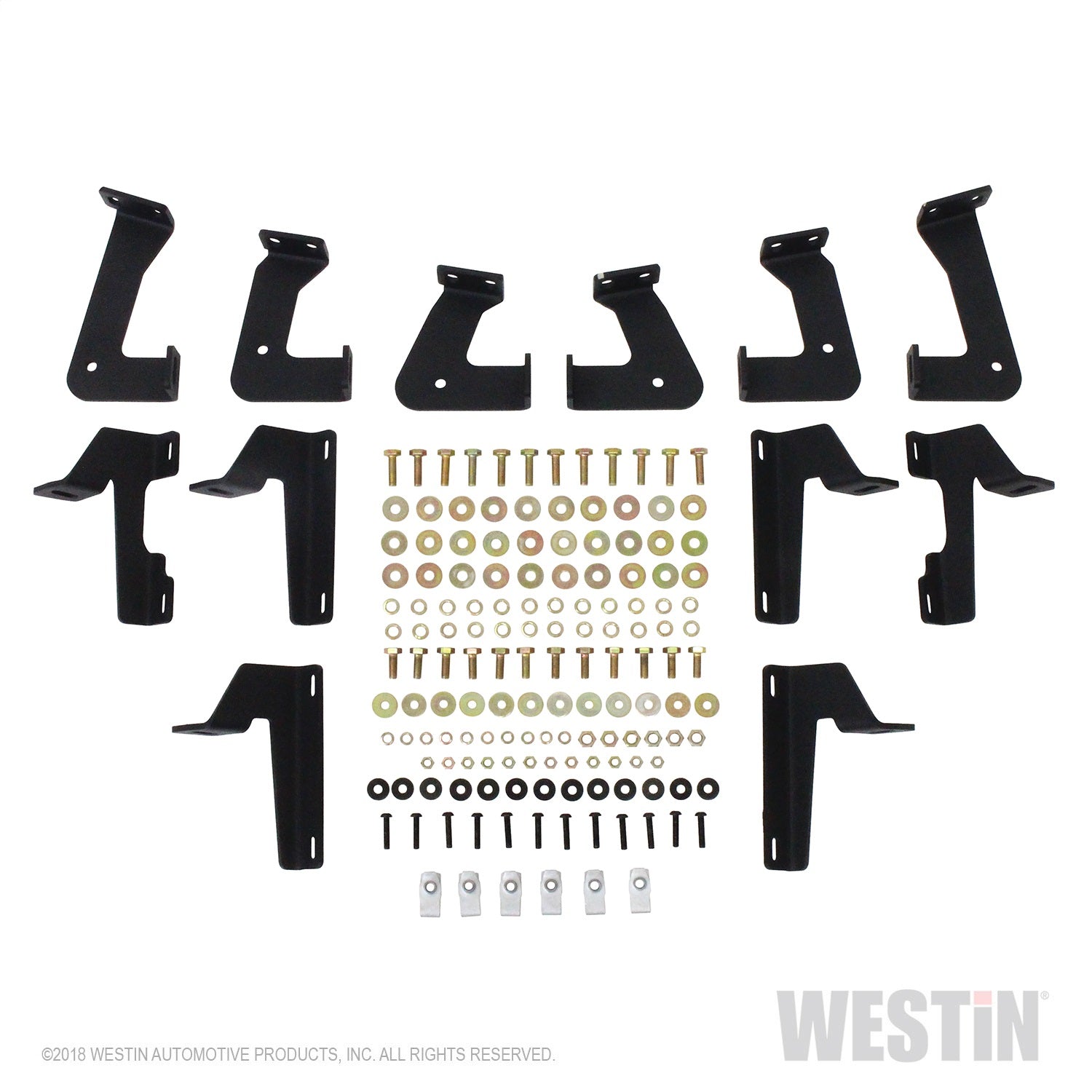 Westin 56-132952 HDX Stainless Drop Nerf Step Bars Fits 07-18 Wrangler (JK)