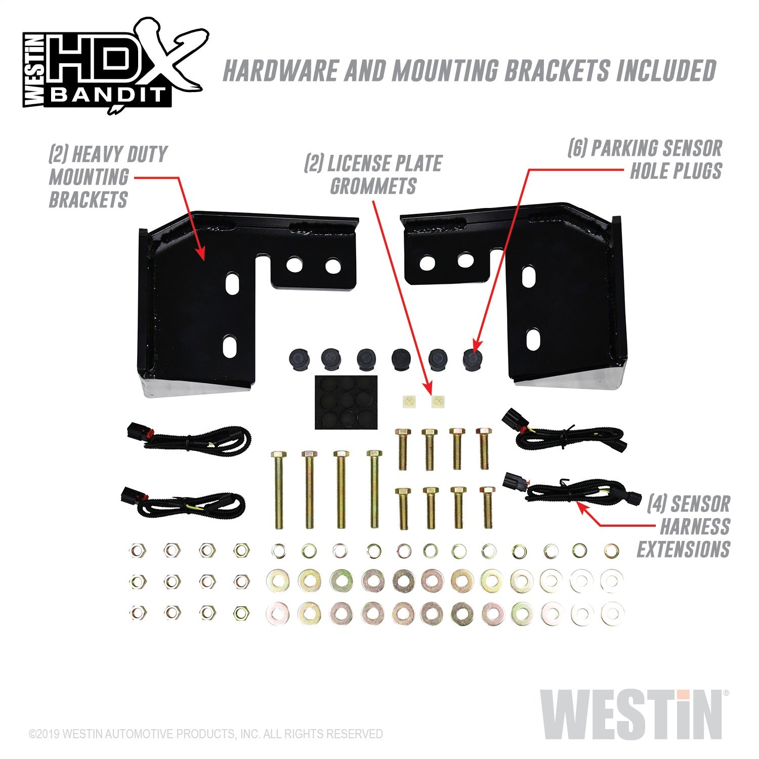 Westin 58-31175 HDX Bandit Front Bumper Fits 10-18 2500 3500 Ram 2500 Ram 3500