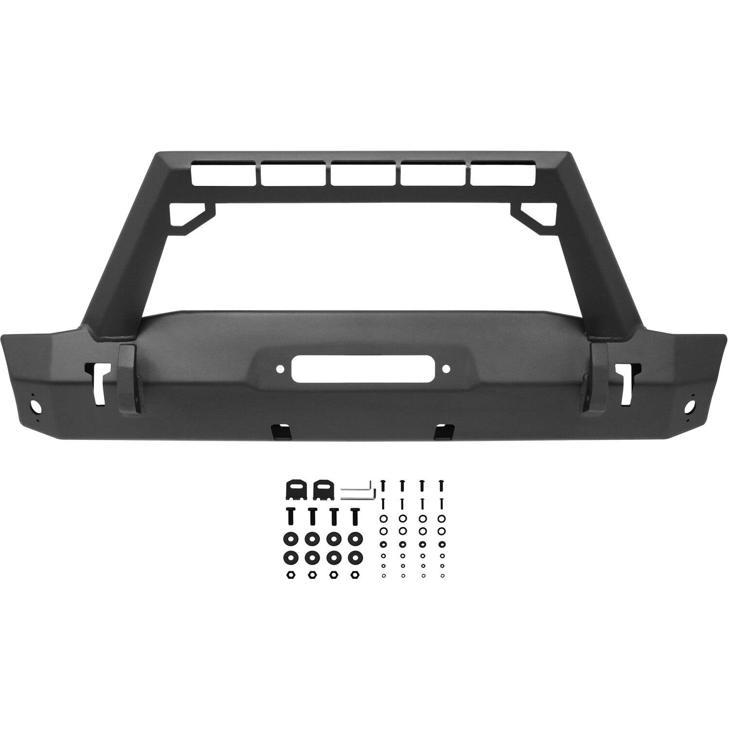 Westin 59-80085 WJ2 Stubby Front Bumper w/LED Light Bar Mount