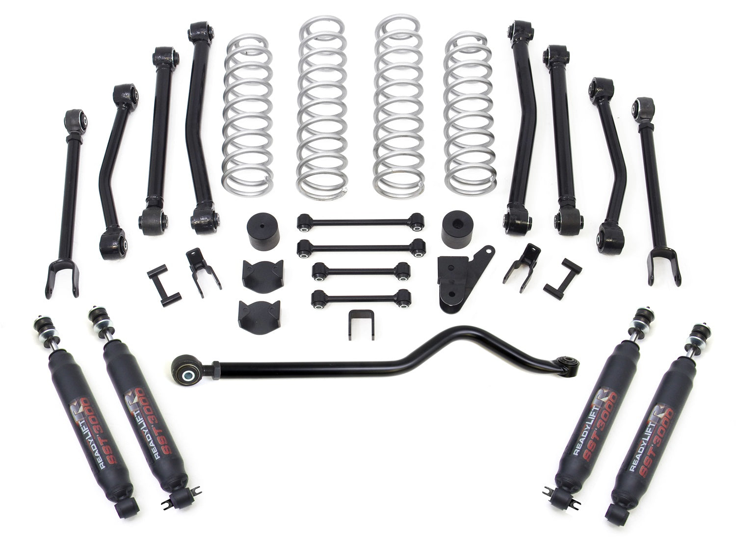 ReadyLift 69-6409 SST Lift Kit w/Shocks Fits 07-18 Wrangler (JK)