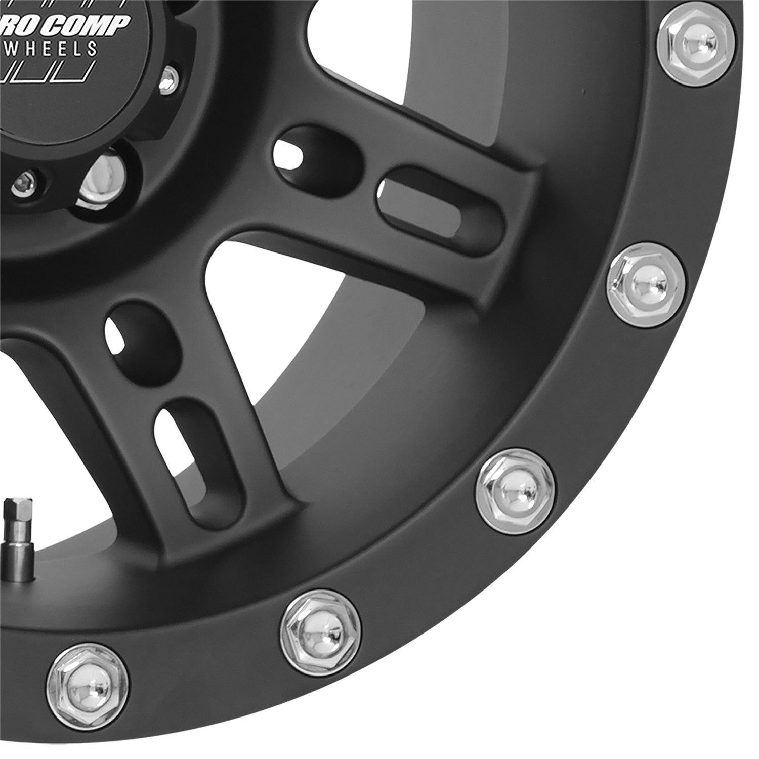 Pro Comp Wheels 7031-6865 Stryker Series 7031 Matte Black