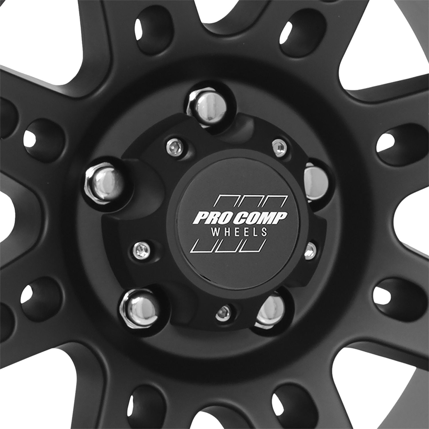 Pro Comp Wheels 7031-6865 Stryker Series 7031 Matte Black