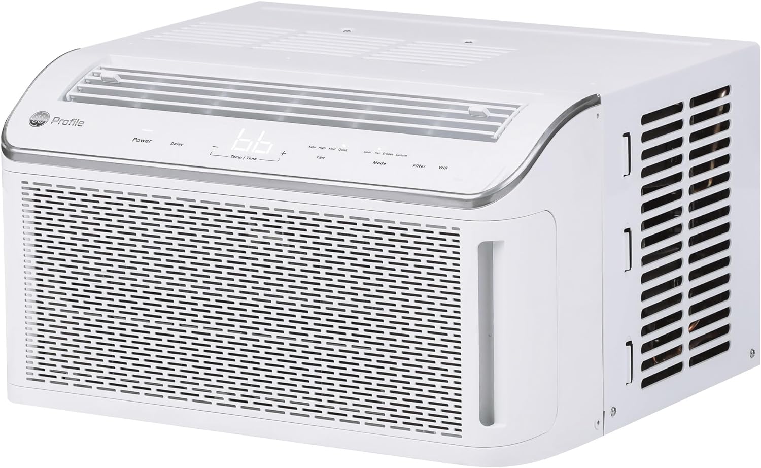 GE Profile Ultra Quiet Window Air Conditioner 8,200 BTU, WiFi Enabled, Ideal for Medium Rooms, Easy Installation with Included Kit, 8K Window AC Unit, White