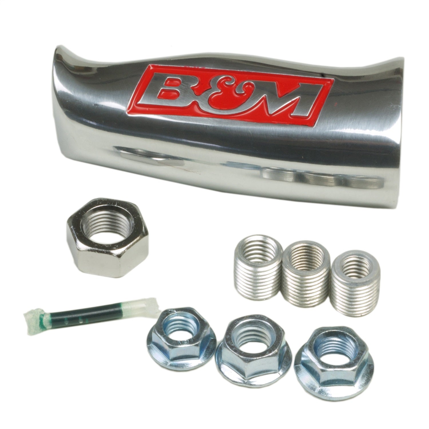 B&M 80641 Brushed Aluminum T-Handle Shifter Knob