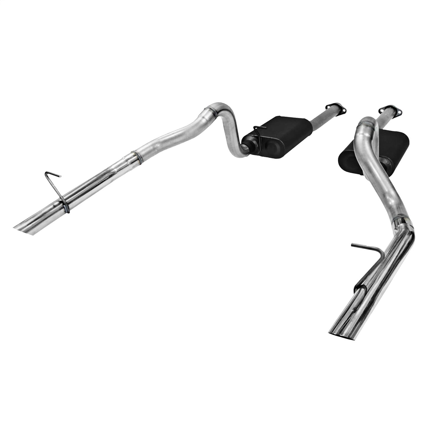 Flowmaster 817213 American Thunder Cat Back Exhaust System Fits 86-93 Mustang