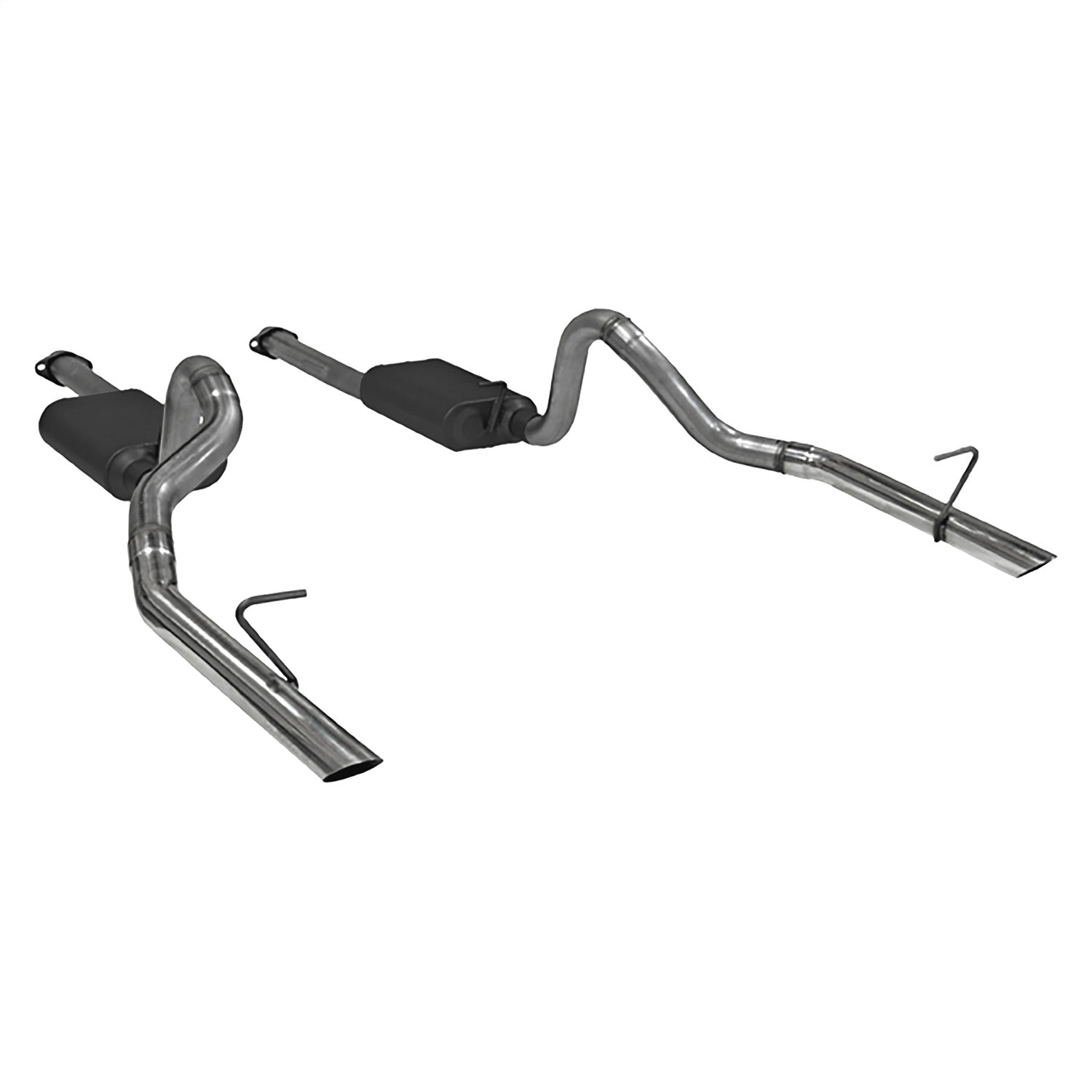 Flowmaster 817213 American Thunder Cat Back Exhaust System Fits 86-93 Mustang