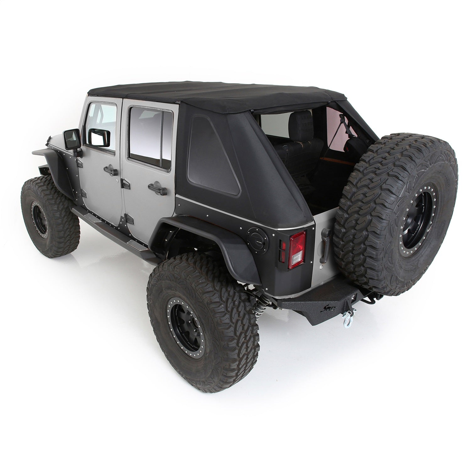 Smittybilt 9083235 Bowless Combo Top w/Tinted Windows Fits 07-18 Wrangler (JK)