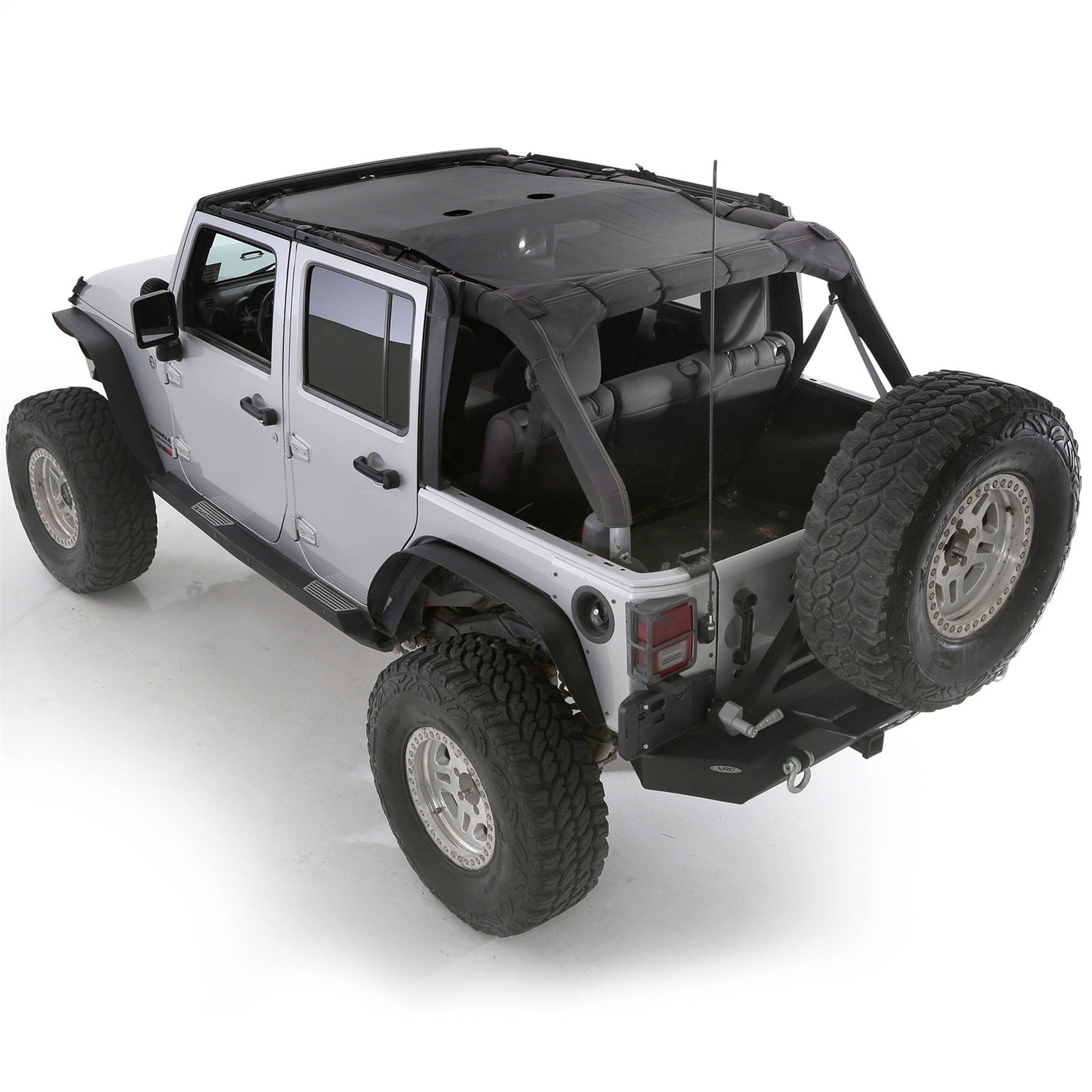 Smittybilt 95500 Cloak Extended Mesh Top Fits 07-18 Wrangler (JK)