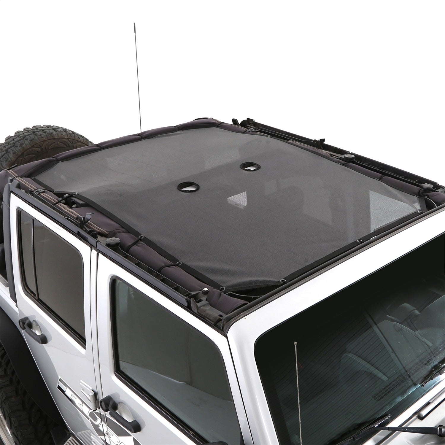 Smittybilt 95500 Cloak Extended Mesh Top Fits 07-18 Wrangler (JK)