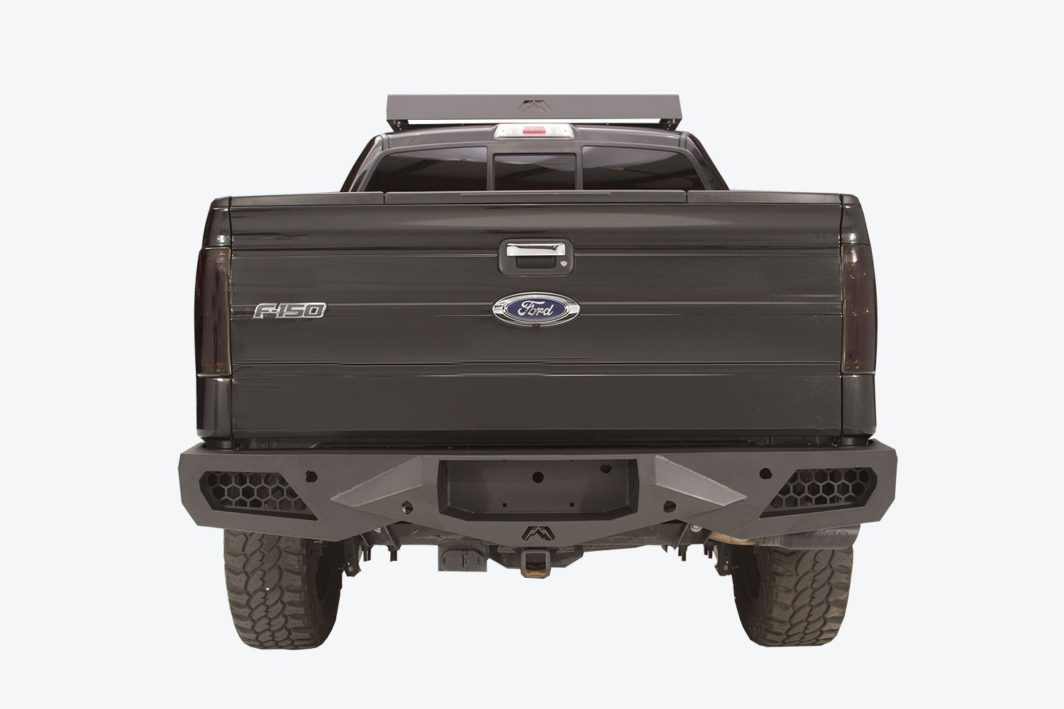 Fab Fours FF09-E1751-1 Vengeance Rear Bumper Fits 09-14 F-150