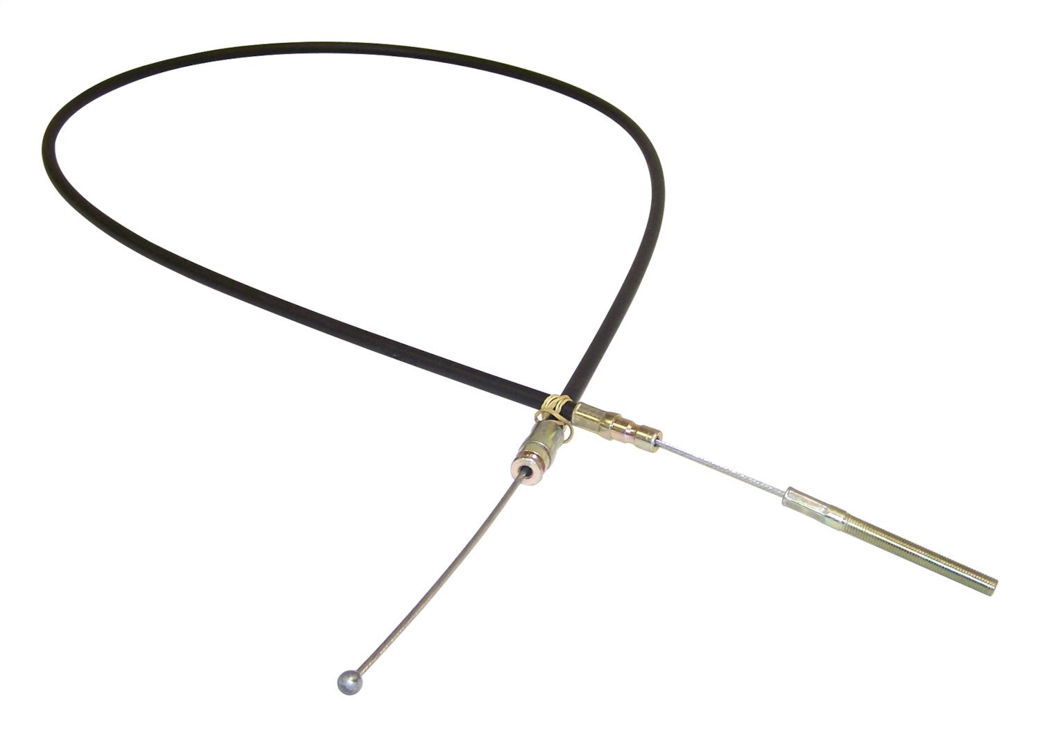 Crown Automotive J0906750 Parking Brake Cable Fits CJ3 CJ5 CJ5A CJ6 CJ6A Willys