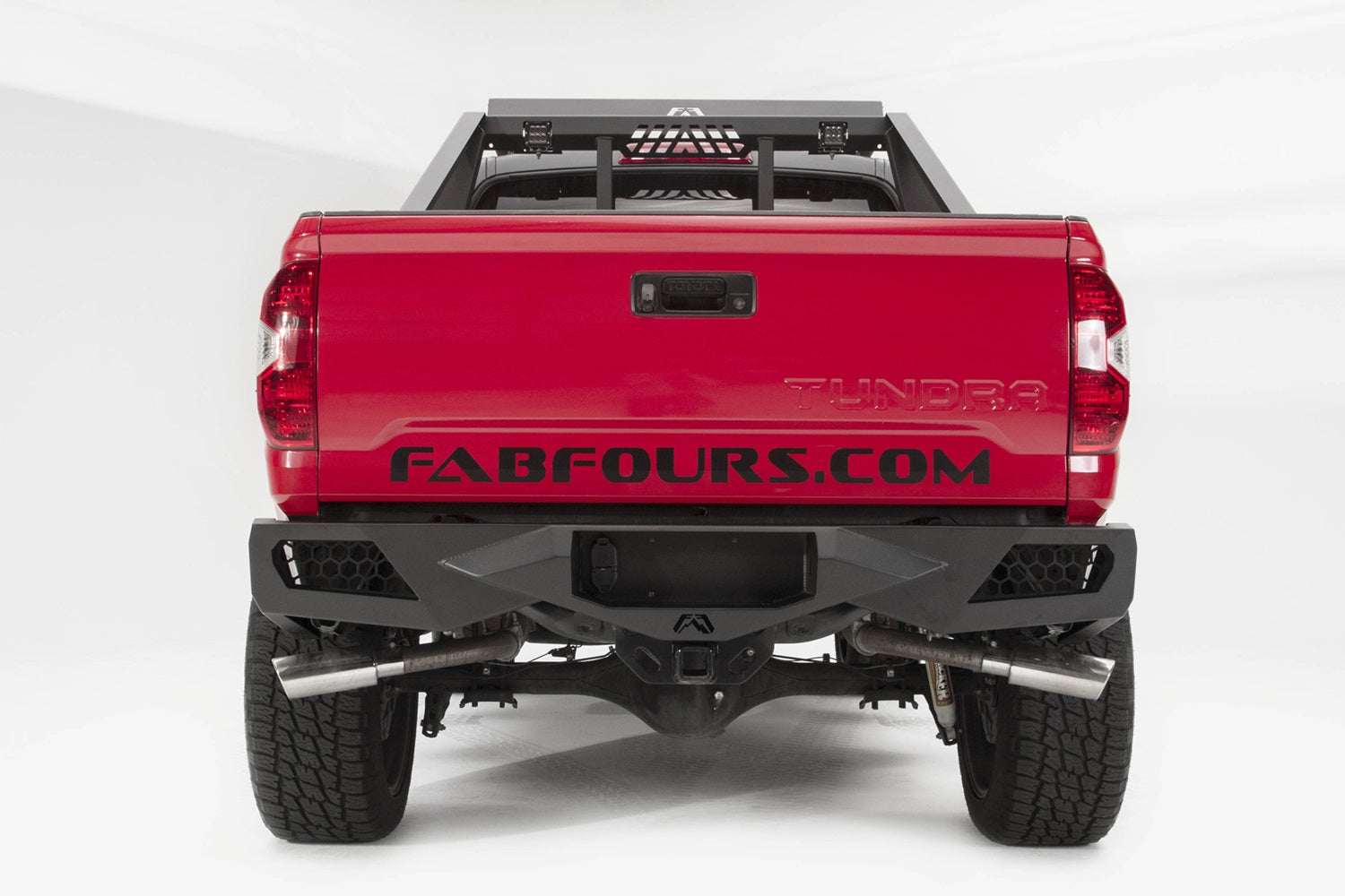 Fab Fours TT14-E2851-1 Vengeance Rear Bumper Fits 14-20 Tundra