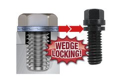 WEDGE-LOCKIN HDR BLTS 1L X 3/8