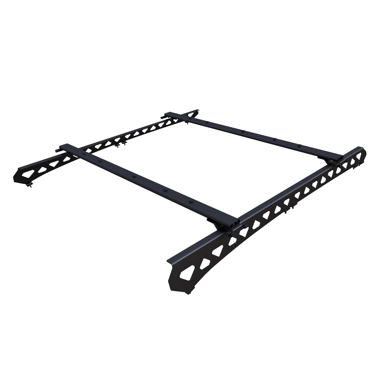 FENZA 51x49" Roof Rack Cargo Basket with Back Bone Mount Fit for SUV Pickup Truck Van