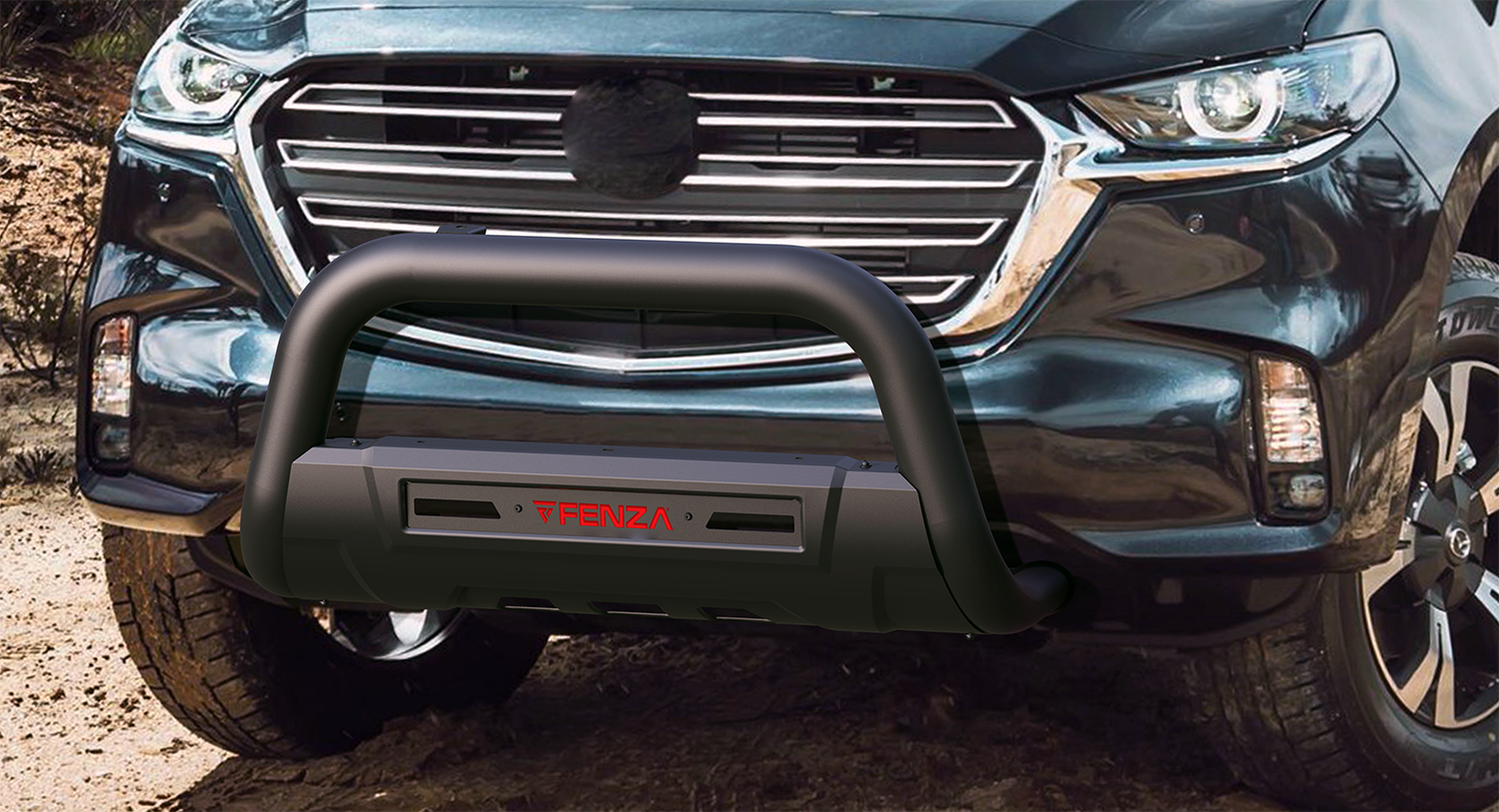 Front Bumper Guard Compatible with Hilux, D-Max, Frontier, Ranger